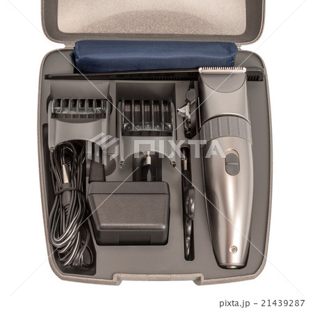 Electronic collection - closeup of hairclipper 21439287