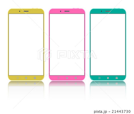 スマートフォン 3色 反射 21443730