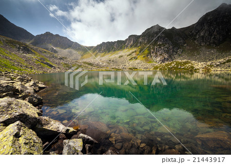 Lake on a plateau on Kackar Mountains in the Black Lake on a plateau on Kackar Mountains in the Black 21443917