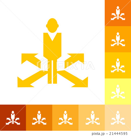 flat icon people arrow business theme flat icon people arrow business theme 21444595