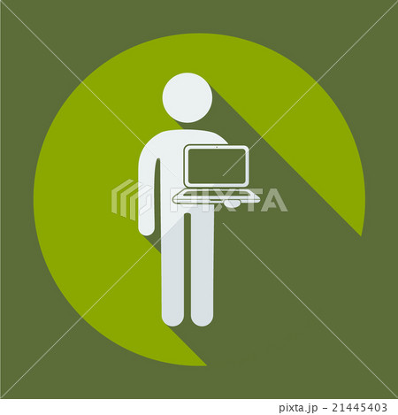 stick figure of human silhouette 21445403