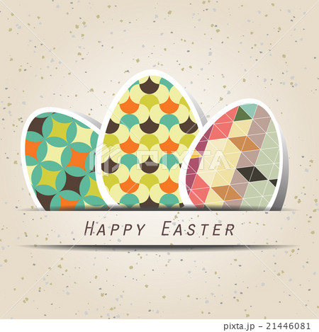 Easter background with easter eggs spring 21446081