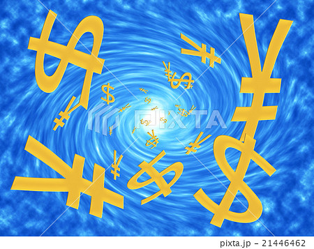 元　Dollar ドル　yen 円 21446462