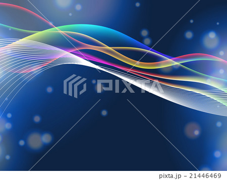 dinamyc flow, stylized  waves, vector 21446469