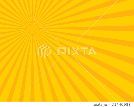 Yellow abstract sun rays. Eps 10. 21446983