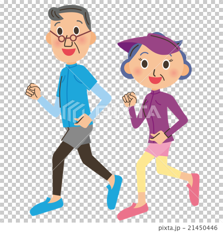 Running at a senior generation 21450446