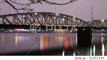 Truong Tien Bridge, Hue, Vietnam, Viet Nam 21451544