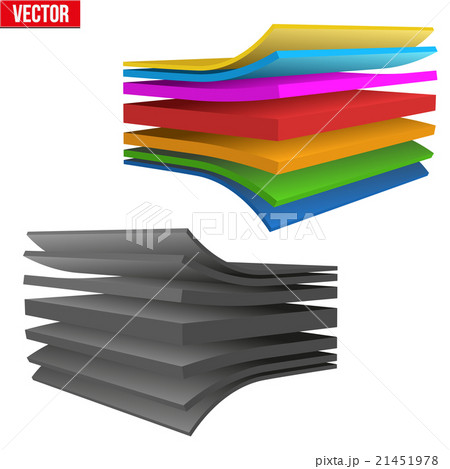Technical illustration of a multilayer material 21451978