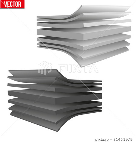 Technical illustration of a multilayer material Technical illustration of a multilayer material 21451979