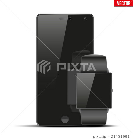 Smartwatch and touchscreen smartphone 21451991