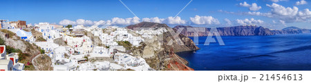 Oia village on Santorini island in Greece 21454613
