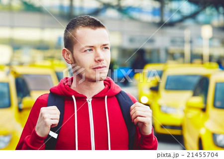 Handsome young traveler Handsome young traveler 21455704