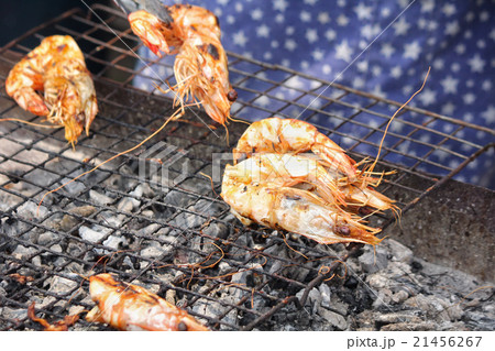 Grilled shrimps Grilled shrimps 21456267