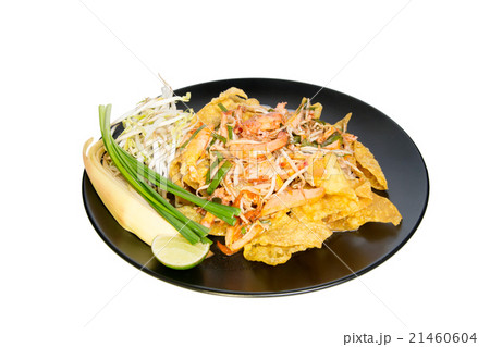 Fried dumplings with shrimp in padthai style 21460604