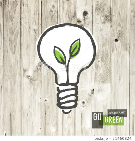 Green eco energy concept, plant growing inside Green eco energy concept, plant growing inside 21460824