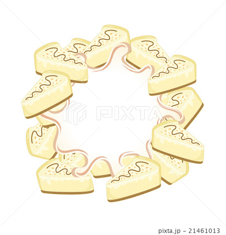 Yogurt splash isolated on cheesecake, vector Yogurt splash isolated on cheesecake, vector 21461013