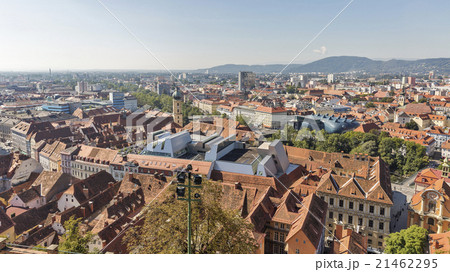 Graz aerial cityscape, Austria 21462295