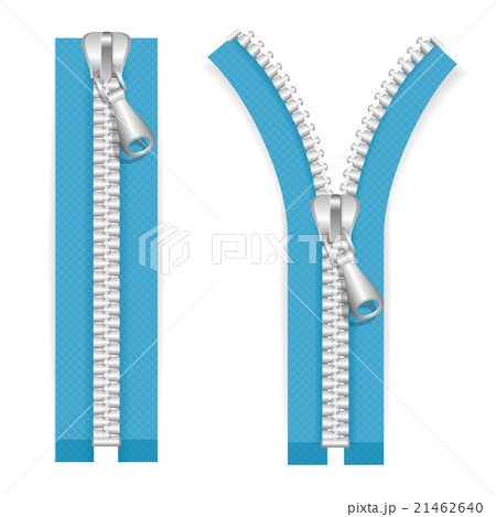 Clothes Zip Set. Vector Clothes Zip Set. Vector 21462640