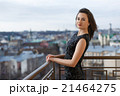 Attractive young beautiful girl wearing classical 21464275