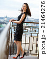 Attractive young beautiful girl wearing classical 21464276