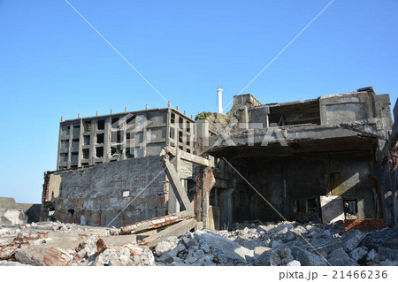 長崎　軍艦島 21466236