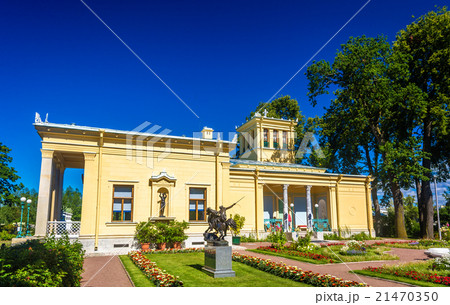 View of Tsaritsyn Pavilion in Peterhof - Russia 21470350