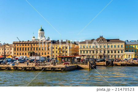 Berth of ferries in Helsinki - Finland 21470523