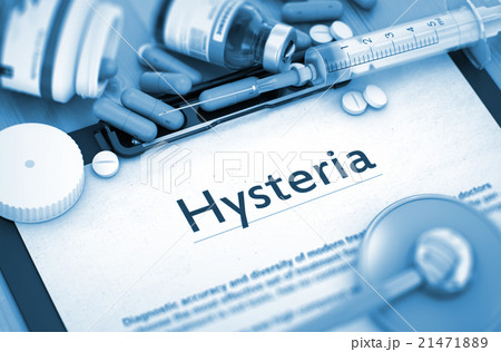 Hysteria Diagnosis. Medical Concept. 3D Render. 21471889
