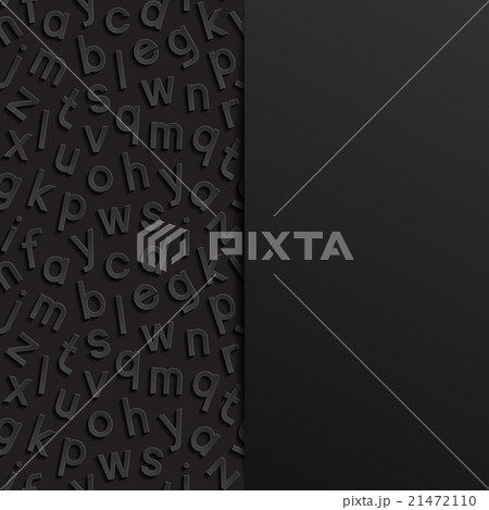 Abstract background with alphabet 21472110