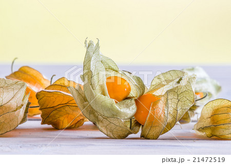 Inca berries on a kitchen table 21472519