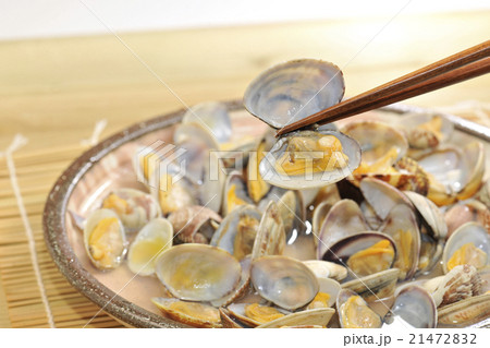 アサリの酒蒸し アサリの酒蒸し 21472832