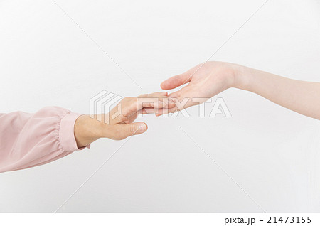 Reach Out To The Elderly Stock Photo
