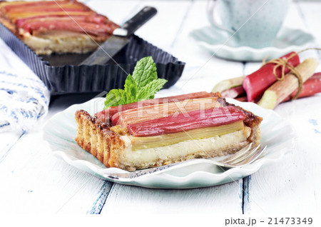 Rhubarb Tart 21473349
