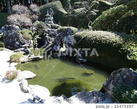 知覧武家屋敷群、森重堅邸庭園 21473397