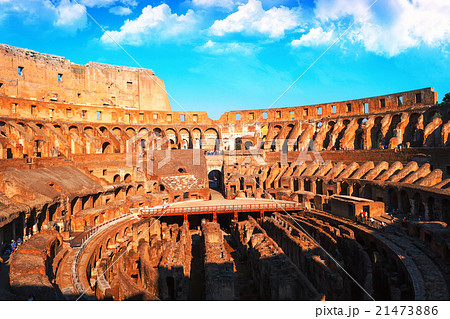 Roman colosseum Italy 21473886