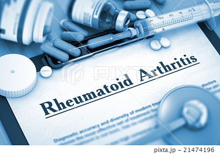 Rheumatoid Arthritis Diagnosis. Medical Concept 21474196