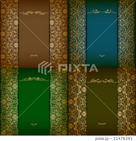 Elegant background with lace ornament 21476391