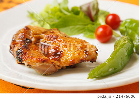 チキンの照り焼き 21476606
