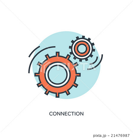 Mechanic tools lined icon. Optimization , internet 21476987