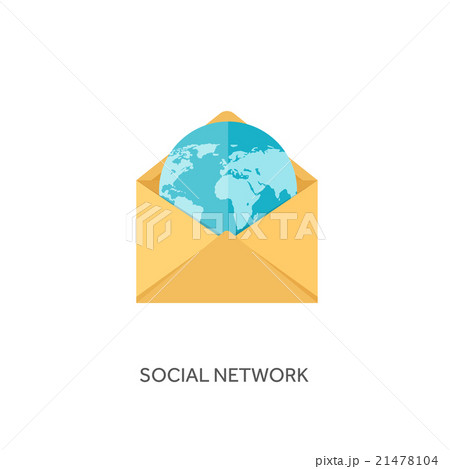 Vector illustration. Envelope icon. Letter, email 21478104