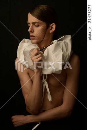 Young man at dramatic image Young man at dramatic image 21478277