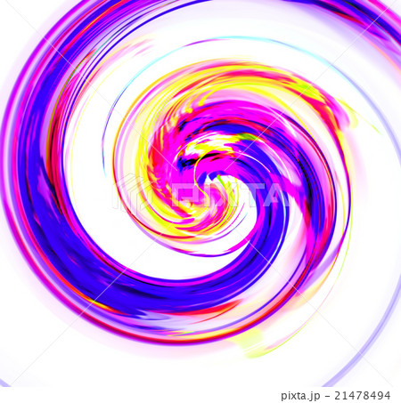 Abstract blue spiral with a complex filamentary 21478494
