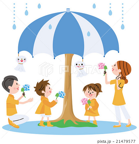 家族　梅雨 21479577