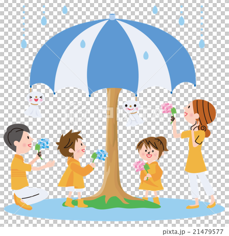 家族　梅雨 21479577