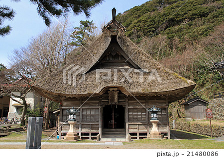 能生白山神社拝殿 21480086