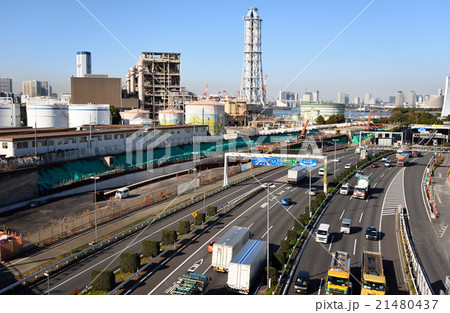 湾岸高速道路俯瞰 湾岸高速道路俯瞰 21480437
