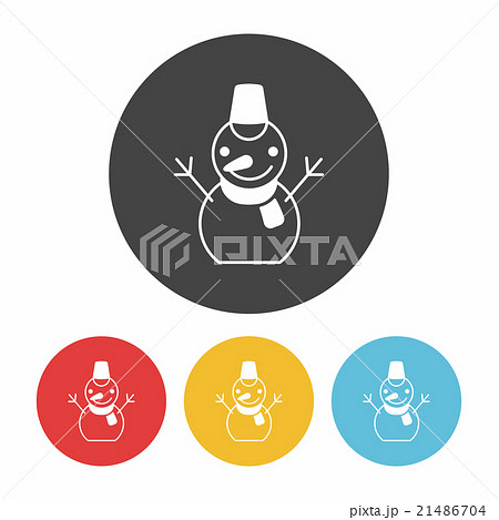 snowman icon 21486704
