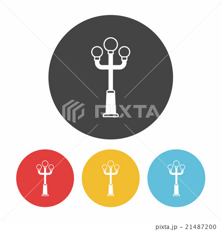 street light icon street light icon 21487200