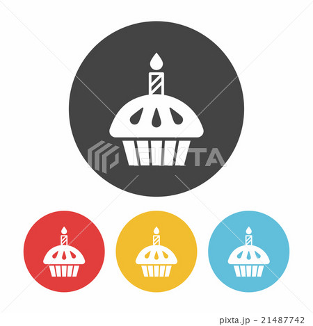 birthday cake icon 21487742