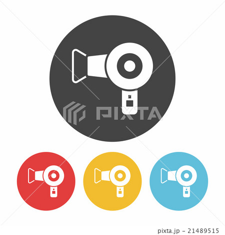 Hair dryer icon Hair dryer icon 21489515
